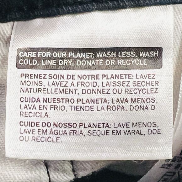 Levis Mens Jeans 32x32 Black Gold Chain Print 512 Slim Taper Fit Denim Urban Y2K - Picture 12 of 12